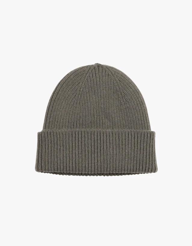 Colorful Standard Merino Beanie Dusty Olive Mütze Unisex grün